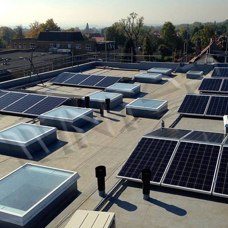 평평한 지붕 태양광 안정기 시스템