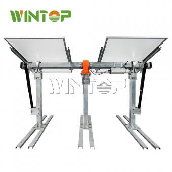 Dual axis solar tracker