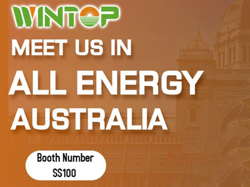 Wintop Solar는 진심으로 당신의 방문을 기대합니다 All-Energy Australia 202
