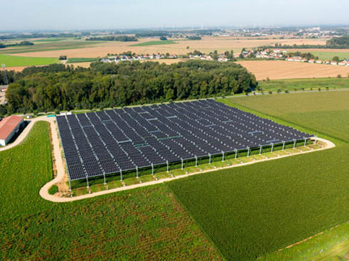 프랑스 개발자, 관개 시스템을 갖춘 농업용 태양광 발전 시스템 구축